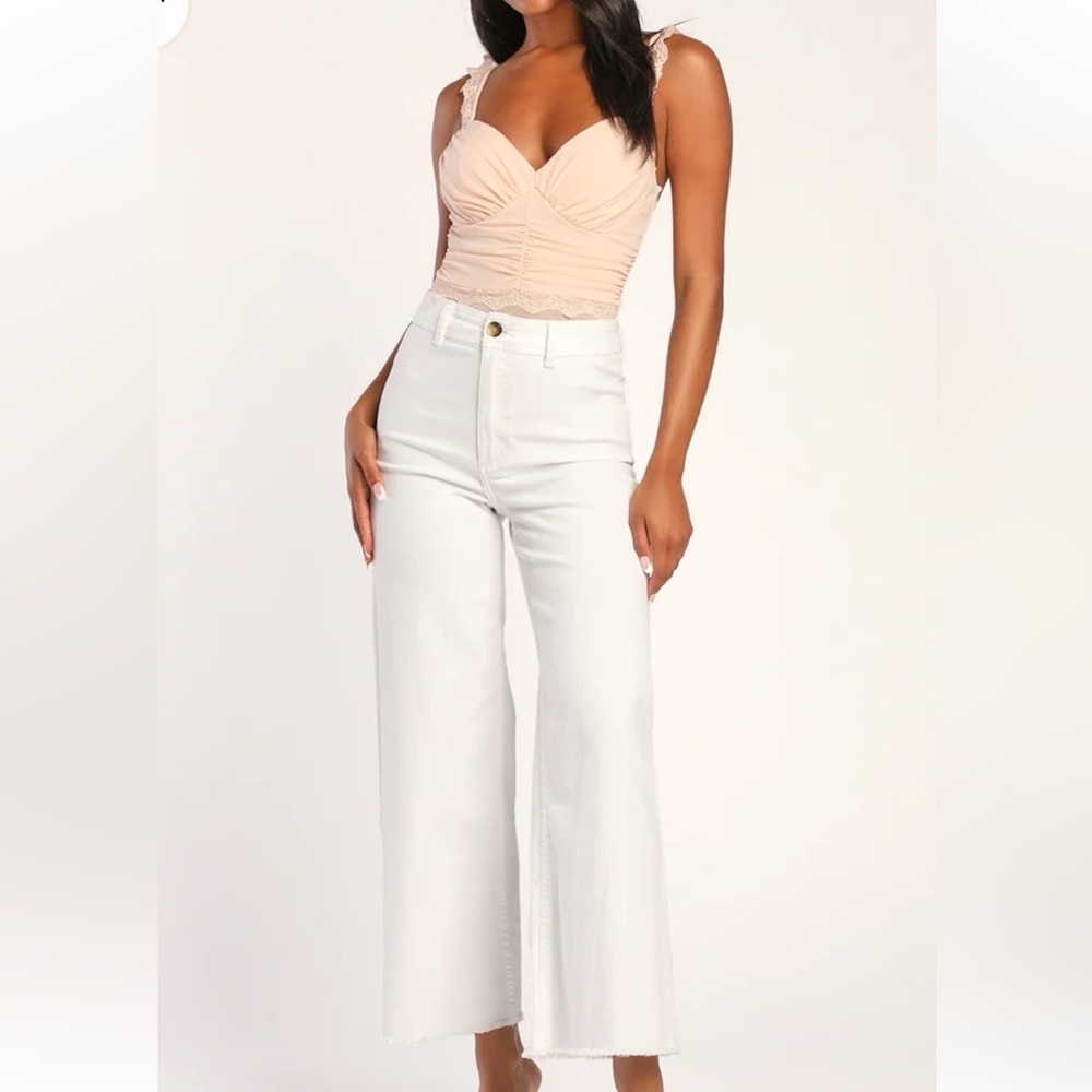 Lulus Adoring Gaze Blush Pink Lace Bodysuit